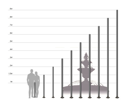 Опора трубчатая несиловая ОТ-6