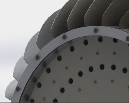 Промышленный светодиодный светильник ДСП01-180-001 Д