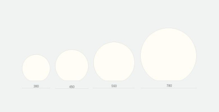 Светодиодный интерьерный светильник BOLA F 3W 380mm RGB