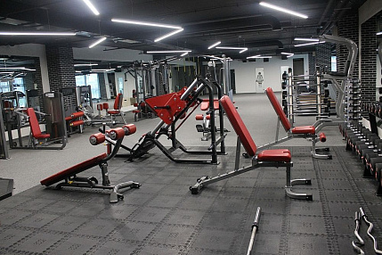 Освещение фитнес клуба