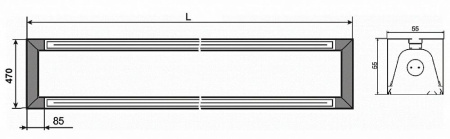 Светильник ZF-Q-LED-108ELT-1000 (5700К) Halla lighting белый