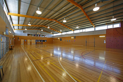 Освещение спортивного зала ФОК